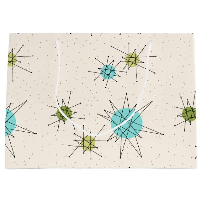 Den Iconic atom- Starbursts gåvan hänger lös (Framsidan)