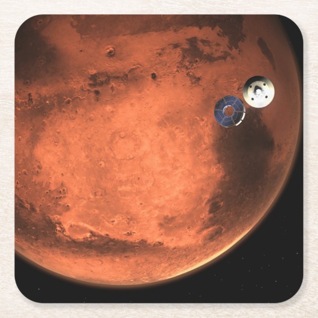 Den ihärdiga ruttningen av dess kryssningsfas. underlägg papper kvadrat (Framsidan)