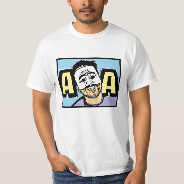Den ilskna aussien maskerar T-tröja T Shirt (Framsida)