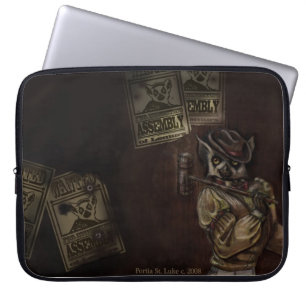 Den ilskna den Lemurbärbar dator och tableten Laptop Sleeve