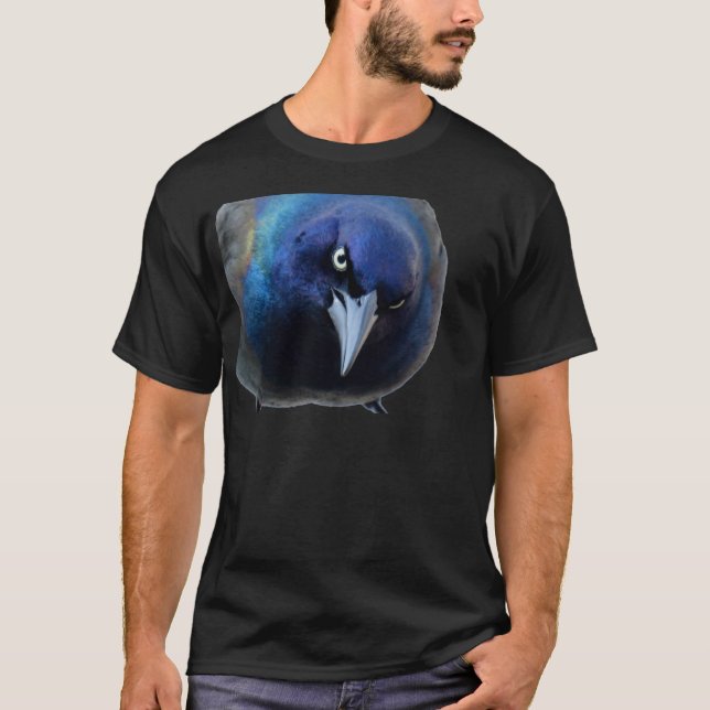 Den ilskna Gracklen Tee Shirt (Framsida)