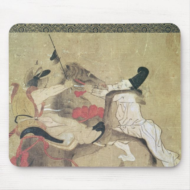 Den ilskna hästen musmatta (Framsidan)