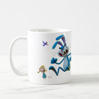 Den ilskna kaninen kaffemugg
