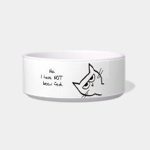 Den ilskna katten har inte matats!