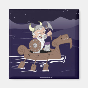 Den ilskna Vikingen Magnet