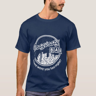 Den imaginära puben - natthorisont - var var dig? t-shirt