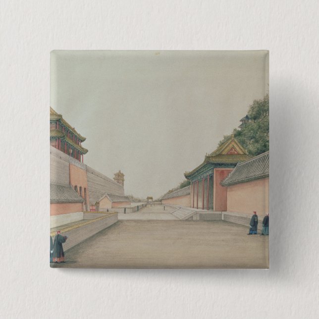 Den imperialistiska slotten i Peking Knapp (Framsida)