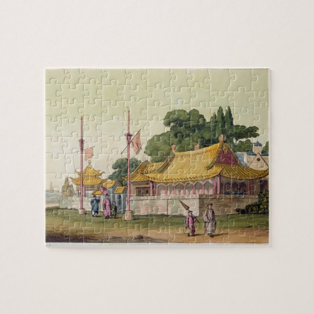 Den imperialistiska slotten, Tokyo, pläterar 54 Pussel (Horisontell)