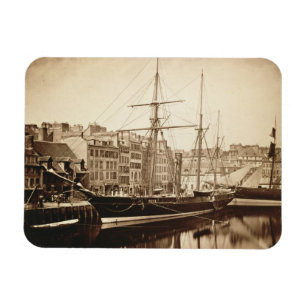 Den imperialistiska yachten "La Reine Hortense" p Magnet