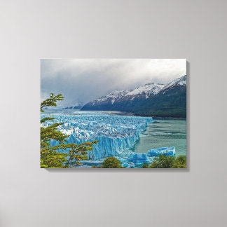 Den imponerande Perito Moreno-glacären Canvastryck