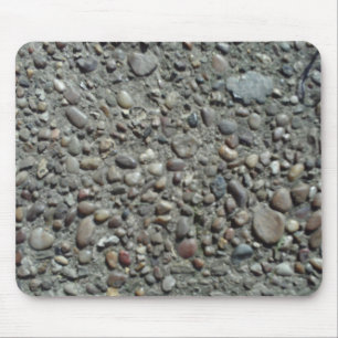 Den inbäddade pebblen hårdnar Mousepad Musmatta