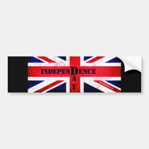 Den independence dayBrexit anpassningsbar daterar Bildekal