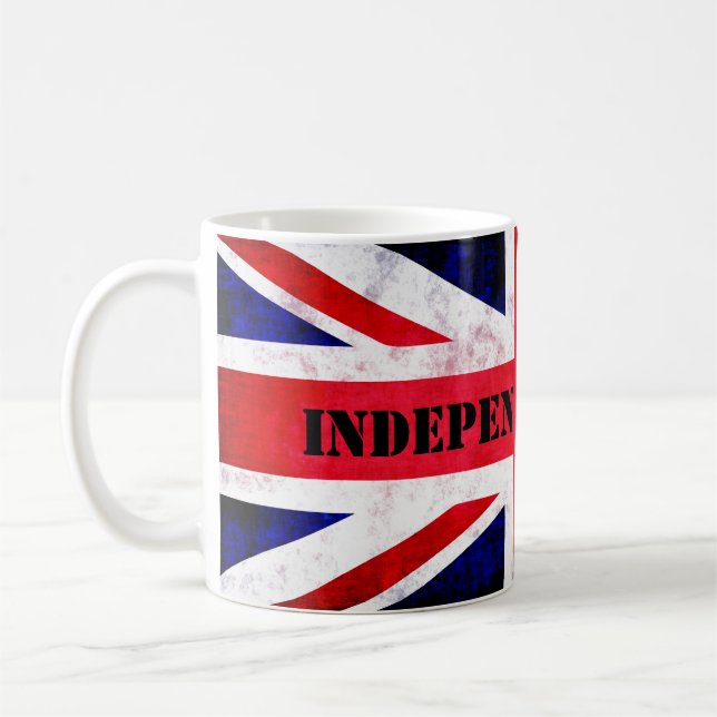Den independence dayBrexit anpassningsbar daterar Kaffemugg (Vänster)