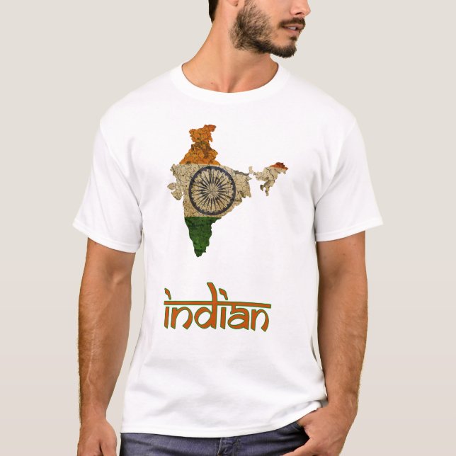 Den Indien T-tröja T-shirt (Framsida)