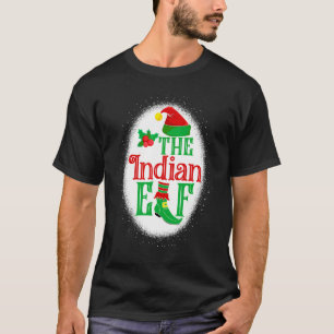 Den indiska älvan Matchande familj julälva blekt T Shirt