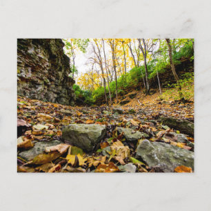 Den indiska byn Canyon i Fall, Columbus, Ohio Vykort