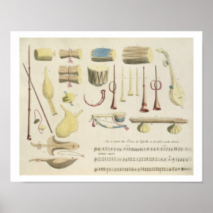 Den indiska musikalen instrumenterar, pläterar 23 poster