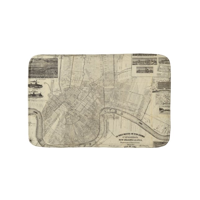 Den industriella världen badrumsmatta (Framsidan)