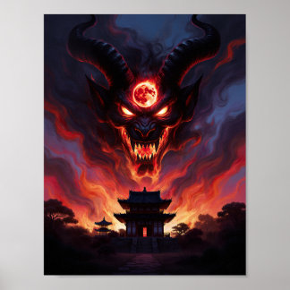 Den infernala eklipsen poster