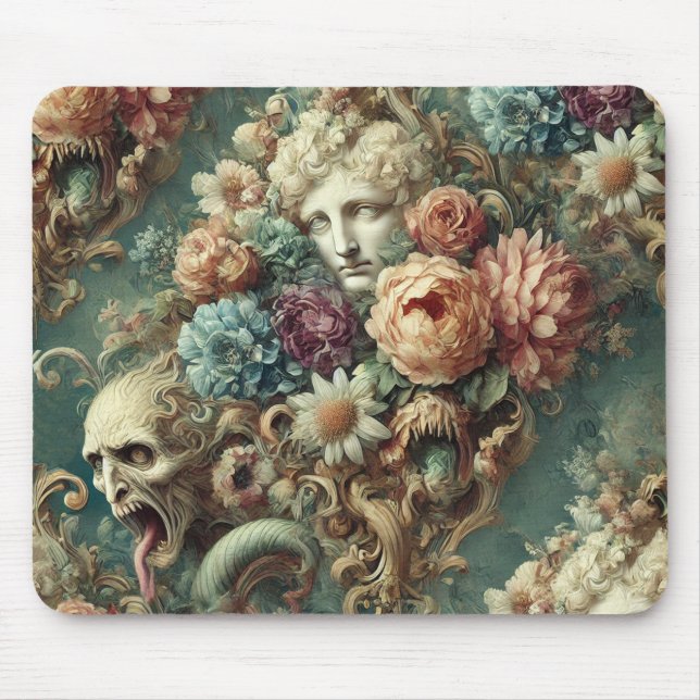 Den infernala motorcaden - utformning av den gotis musmatta (Framsidan)