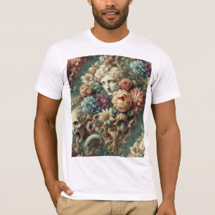 Den Infernaliska Motoraden – Gotisk Bärbar Konst T Shirt