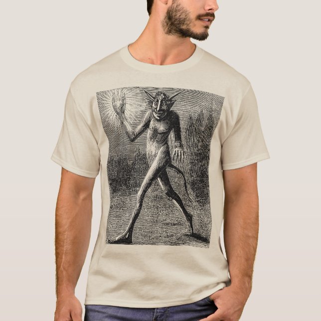 Den infernaliska Yan-Gant-Y-Tan T Shirt (Framsida)