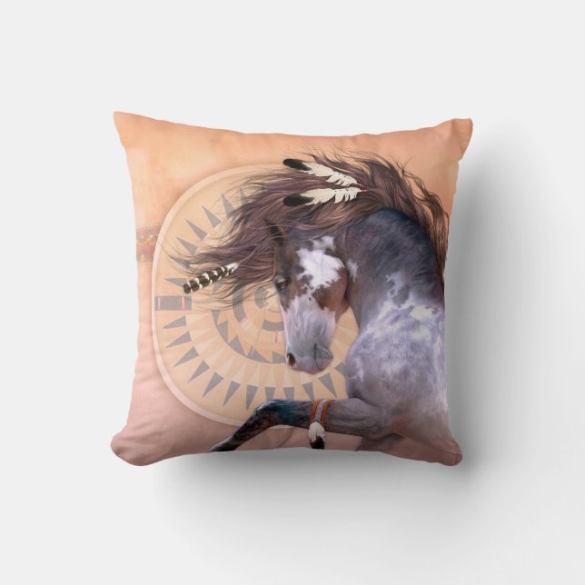 Den infödda andeformgivare kudder kudde (Framsida)