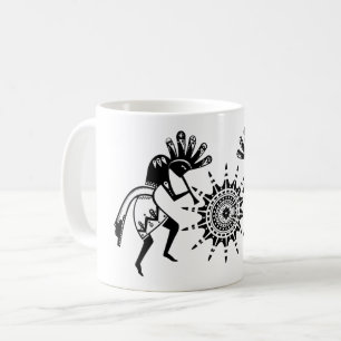 Den inhemska amerikanska kulturen - Sol Dancing Ko Kaffemugg