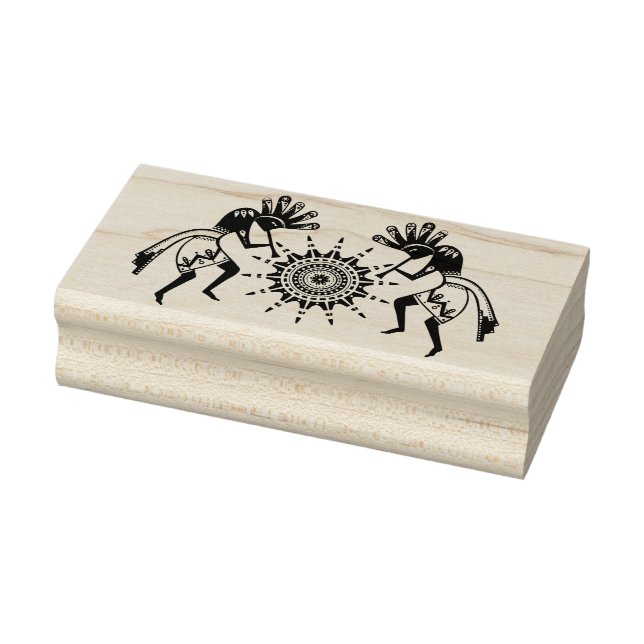 Den inhemska amerikanska kulturen - Sol Dancing Ko Stämpel (Stämpel)