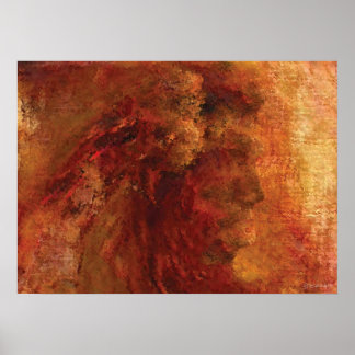 Den inhemska amerikanska målningen poster