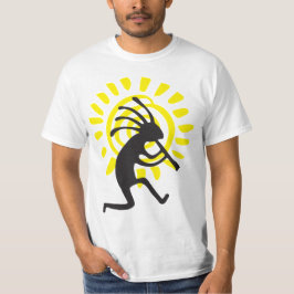Den inhemska amerikanska Sol-Manarna Kokopelli T-S T Shirt