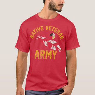 Den inhemska amerikanska vietnamesiska veteranska  t shirt