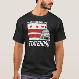 Den inhemska tvätttonanska staten Washington D C T Shirt