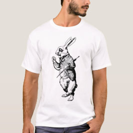 Den Inked vitkaninen - T-shirt