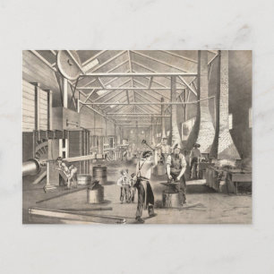 Den inre byggnaden av H.C. Redington & Company Vykort