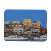 Den inre hamnen i Victoria British Columbia