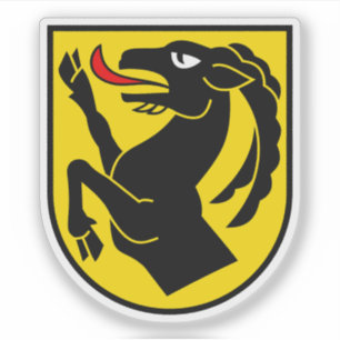 Den inre jackat av arm, Schweiz Klistermärken