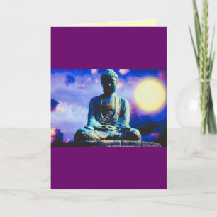Den inspirera Buddhaen Kort