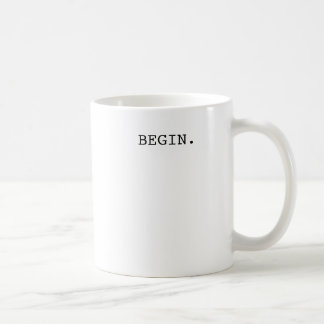 Den inspirera Muggen börjar Kaffemugg