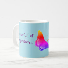 Den inspirera muggen - stig upp kaffemugg
