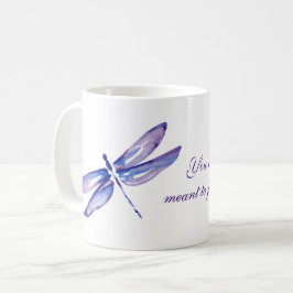 Den inspirera purpurfärgade sländan rånar | unika kaffemugg