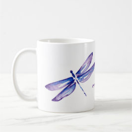 Den inspirera purpurfärgade sländan rånar | unika kaffemugg