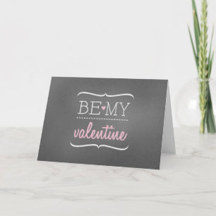 Den inspirerade svart tavlan är mitt valentinkort helgkort