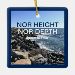 Den inspirerande bibeln Vågar om havets blå Ce Julgransprydnad Keramik