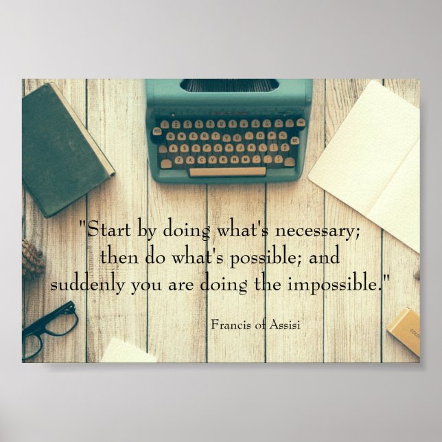 Den inspirerande citattecken som Poster gör det om (Framsidan)