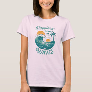 Den inspirerande glädjen kommer i Vinkar Shirt T