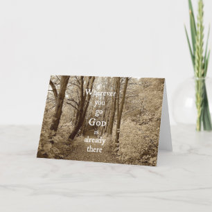 Den inspirerande guden är redan där den kristna ci kort