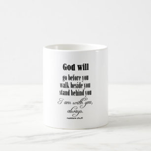 Den inspirerande guden kommer att citera med Bible Kaffemugg