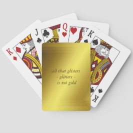 Den inspirerande Gulten Golden Gradient Casinokort