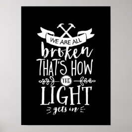 Den inspirerande livsoffert som vi alla är brutna  poster